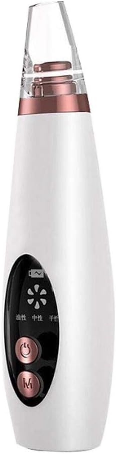 Zoushuaidedian ブラックヘッドリムーバー細孔真空電動孔クリーナー 携帯用真空吸引フェイシャルツール