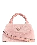 sac a main guess rose pale Le matériau moelleux en fausse fourrure donne à ce sac une sensation saisonnière. Le devant a un logo de marque métallique de couleur uniforme pour un accent subtil