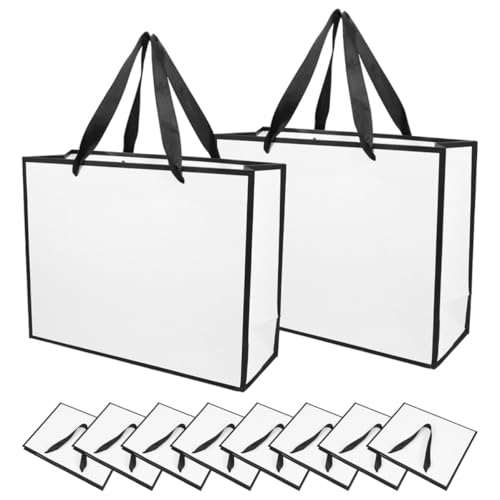 Paquet présent papier blanc élégant IMUSINICE pour vos emballages raffinés