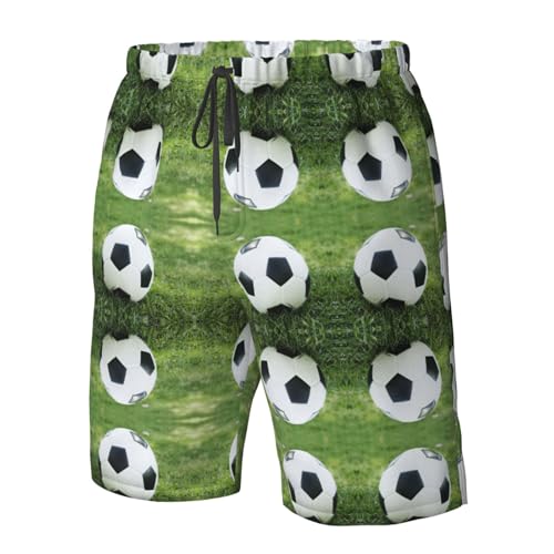 Bañador de fútbol para hombre ideal para vacaciones de verano y caminar en la playa 3