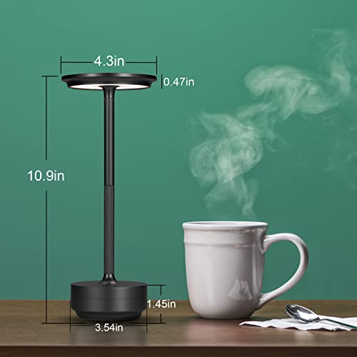 Fdidc Cordless Table Lamp,2Pack Rechargeable Table Lamp Battery Operated Lamp Led Portable Touch Restaurant Table Light Up To 40 Hours Usage，For Desk Lamp Dining Table,Outdoor,Bar Cordless Lamp #TOP1