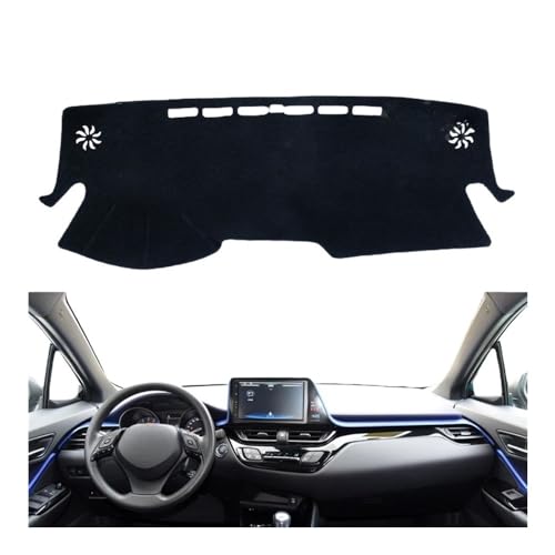Parasol para salpicadero de coche CHR alfombrilla protectora ideal para viajes largos en verano 2