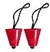 Best Universal Red Kayak Scupper Plug Kit (Fit: Hobie Kayaks, Native Kayaks, Wilderness Systems Kayaks, Feelfree Kayaks, Perception Kayaks, Old Town Kayaks, plus all other major brands) (Set of 4)