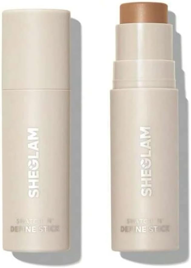 Snatch 'n' Define Stick - Cream Contour Stick Long Lasting Highly Pigmented Sweat Proof Bronzer Sculpting Lightweight Smooth Natural Contour Face Makeup (Golden Sun)