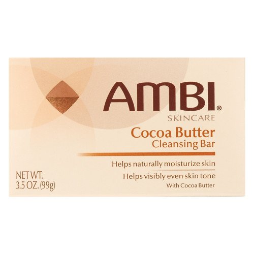 Ambi Black Soap Bar For Oily Skin With Shea Butter, Aloe Vera, And Cocoa Butter Formula To Help With Natural Skin Care, Moisturizing Skin, And Even Skin Tone, 3.5 Oz #TOP19
