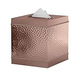 nu steel, Part Accessory Set Hudson Copper Boutique Cover Stainless Steel Square Facial Tissue Box...