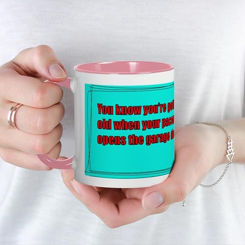Taza de cerámica CafePress 11 oz blanco miniatura 5