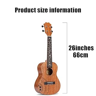 DXIN Ukulélé Soprano, Kit Guitare 4 Cordes Kit Ukulélé en Bois Hawaïen pour Enfants Adultes Étudiants Débutant Pack… - Les Beatles, Paul McCartney, John Lennon, RIngo Starr, George Harrison DXIN Ukulélé Soprano, Kit Guitare 4 Cordes Kit Ukulélé en Bois Hawaïen pour Enfants Adultes Étudiants Débutant Pack… – Image 7