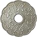 Ekena Millwork CM17TSFLS Terrones Butterfly Ceiling Medallion, 17 7/8"OD x 3 7/8"ID x 1"P, Hand-Painted Flash Gold