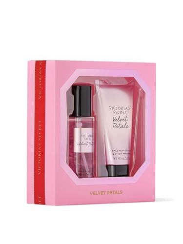 Victoria's Secret Velvet Petals 2 Piece Mini Mist & Lotion Gift Set #TOP1