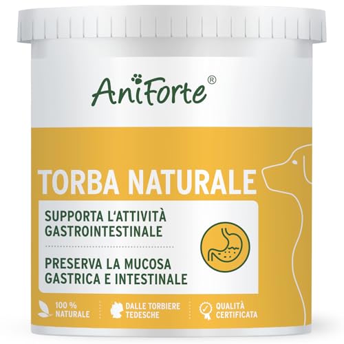 AniForte Healing Moor per cani 1200g - Migliora le condizioni delle feci, la digestione, il sistema immunitario, l'attività gastrointestinale, stimola l'appetito - Argilla curativa naturale
