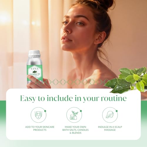 Siva Camphor, Peppermint and Lavender Essential Oil 16oz Bundle miniatura 6