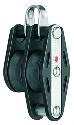 Kugellager-Block 8 mm - 2 Rollen, Bügel, Hundsfott