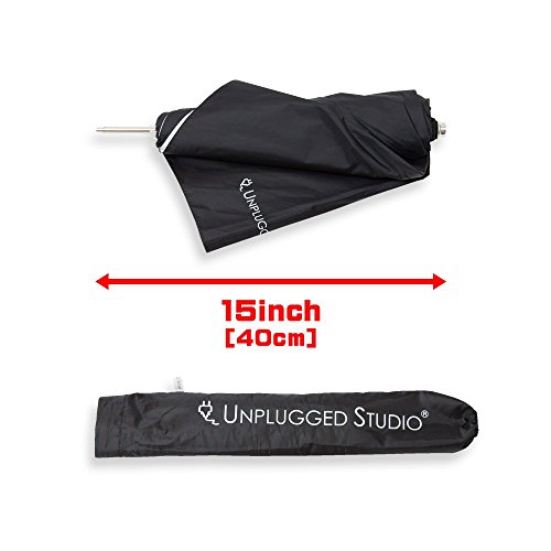 Unplugged Studio 36" Collapsible White Umbrella Un-039 #TOP3