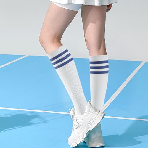 Image of Knee High Socks for Women, Long Tall Knee Tube Socks
