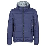 1 Tommy Hilfiger Langarm Wendejacke Kapuze Reißverschluss dunkelblau Größe L