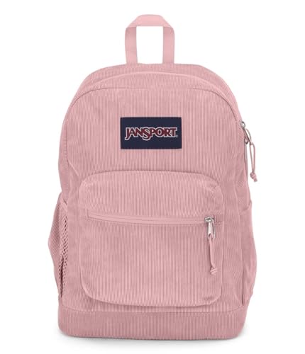 JanSport Cross Town Plus Remix, Misty Rose veludo cotelê, One Size, Cross Town Plus Remix