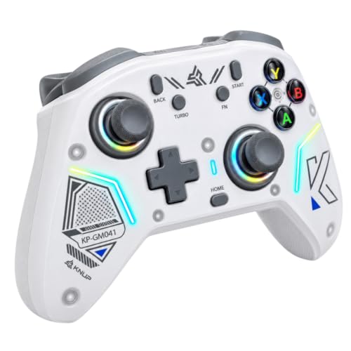 Controle Gamer Sem Fio KP-GM041 Bluetooth RGB