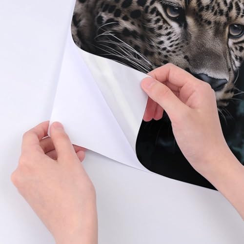 Autocollants mignons de léopard pour décorer son ordinateur - 4