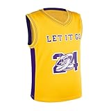 Cnins Girls Basketball Jersey for Kids 8 Basketball Practice Jersey Girls Basketball Costume(CN-YB,10Y)