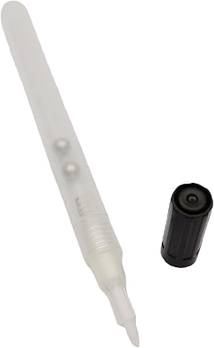 Miniatura 6 de 5 bolígrafos de pintura vacíos para recambio de tubo en blanco para estudiantes artistas marcadores para dibujar acrílico impermeable pintura al