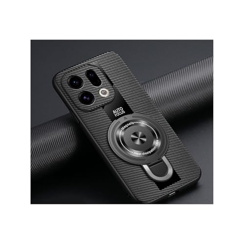 Summitxc �X�}�z�P�[�X OPPO Find X9 �p�̃P�[�X TPU&PU���U�[�f�� �����O�t�� �X�^���h�@�\ �w��h�~ �ϏՌ��J�o�[ ��G�� �w�ʃJ�o�[[ao-24nx1809][�u���b�NA]