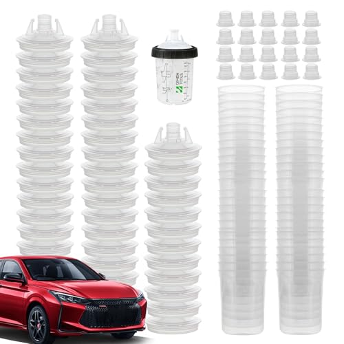 Vaporisateur automobile et pistolets et accessoires de peinture avec systèmes de couvercle