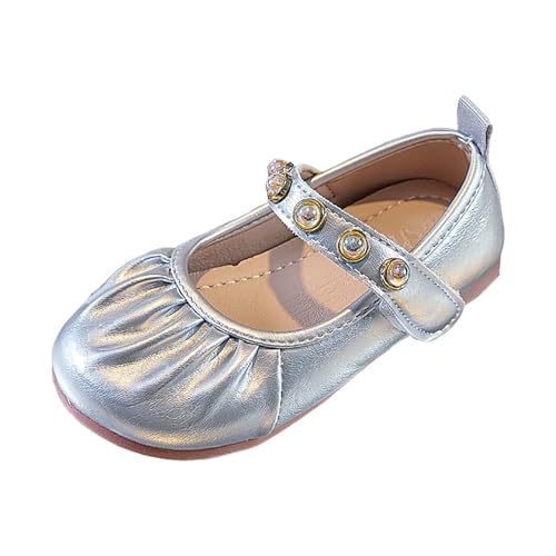 Girl Mary Jane Dress Shoes Comfortable Soft Sole Slip on Ballet Flat for Girl School Shoes for Toddler