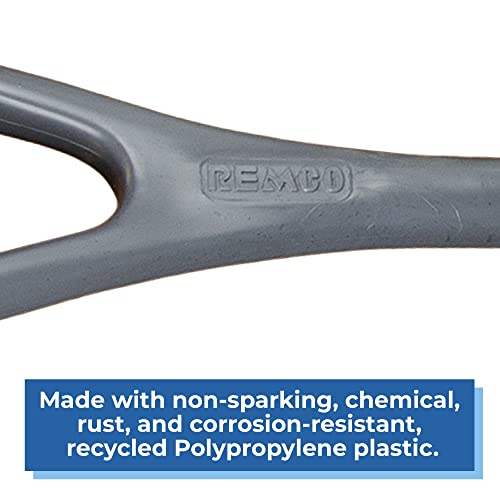 Remco 6981Rg Grey Polypropylene Industrial Hygienic Shovel, 24" Blade #TOP6