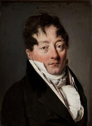 Murales retrato de Alexandre Balthazar Laurent Grimod de la Reynière impresiones lienzo
