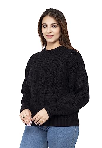Image of Jai Geeta Hosiery Mills Launches Designer and Knitted Pullover Women Sweater These can be paired with Jeans and Legging in Winter Season Trendy Fashionable Solid