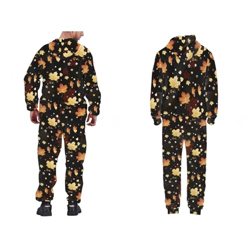 Family Matching Pajamas Set Long Sleeve Pjs Adult Onesie Hooded Sleepwear Loungewear Suit2