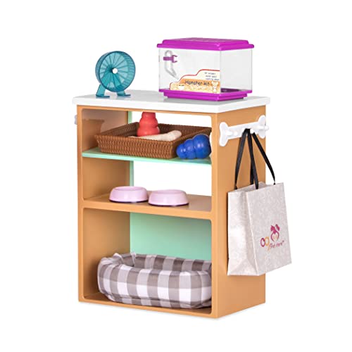 Our Generation BD37433Z Deluxe Pet Store Set Puppenzubehör, Unico