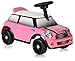 Produktbild ROLLPLAY Aufsitzfahrzeug mit Sound, Foot-to-Floor, Für Kinder ab 1 Jahr, Bis max. 20 kg, MINI Cooper, Pink