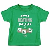 Beating Dallas is Fun Baby Apparel for Philadelphia Football Fans (NB-7T) (Kelly Green Toddler Tee, 2T)