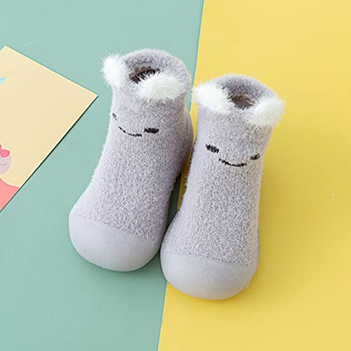 Baby Walking Shoes,Baby Walking Shoes Sock Shoes Non-Slip Prewalker Shoes Soft Indoor Kawaii Shoes 0-3 Years3