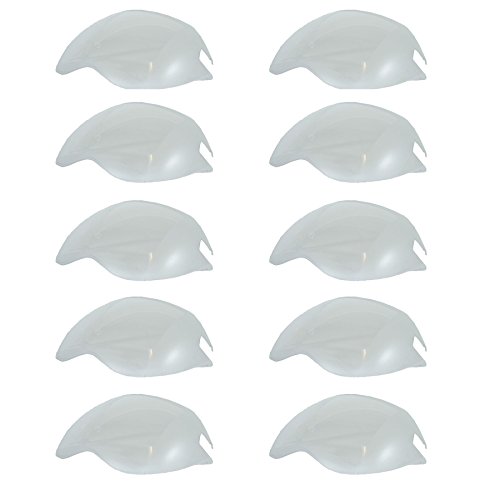 Lentille de protection externe anti-projections pour filtre et masque de soudage - Pack de 10