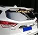 N/A Spoiler Posteriore in Materiale ABS di Alta qualità con Ala Posteriore per Auto per Spoiler Ford Kuga Spoiler Kuga 2012-2019