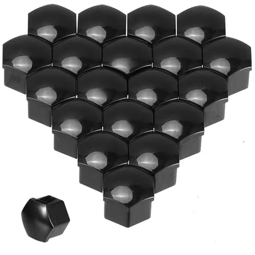 WYMKL 20 Tapas Tapas Tuercas Perno Rueda para Mercedes Benz A C E GLA GLC CLA Class W204 W205 W177 W176 AMG, Protección con Llanta A Prueba Polvo Revestimiento Tornillos Cubiertas Neumático
