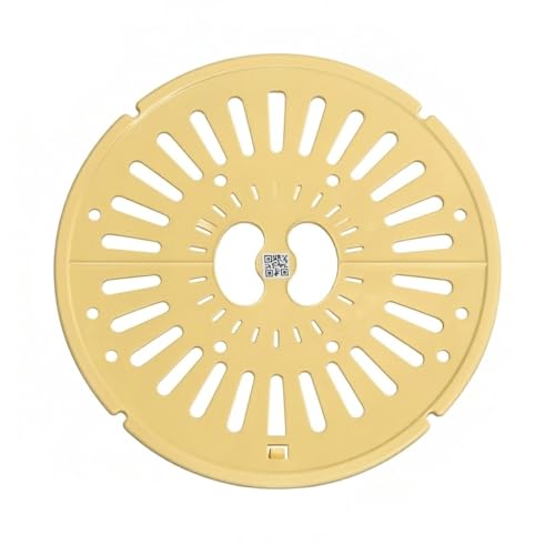 Image of safety Cover /Dryer Spin Cap Suitable for LG 7.2kg /7.5kg /8kg /8.5kg Capacity Semi Automatic Washing Machine Cover /LID Yellow Match Size (Diameter: 10.2 inch /26 cm) (Pack of 1)