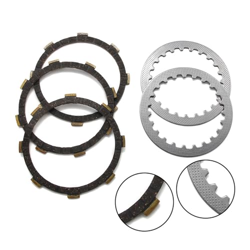 Disque d'embrayage moto pour GT80G MX80 RD50M kit friction - 6