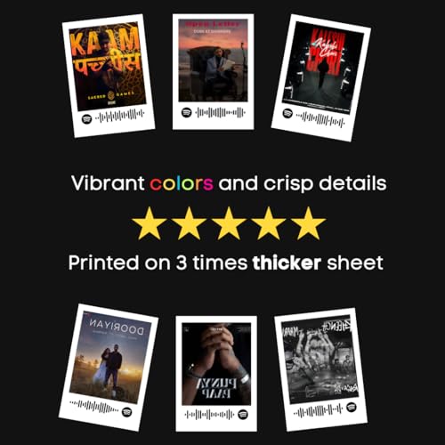 Image of Funk You Store Desi Hip Hip (DHH) Polaroids Mini Posters (Set of 15) Polaroid Size (8 x 6 cm) Seedhe Maut, DIVINE, Talha Anjum, Arpit Bala, Chaar Diwaari Posters for Phone Accessories
