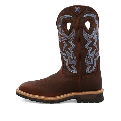 Image of Twisted X Men's 12 inch Pull on Steel Toe Western Work Boot