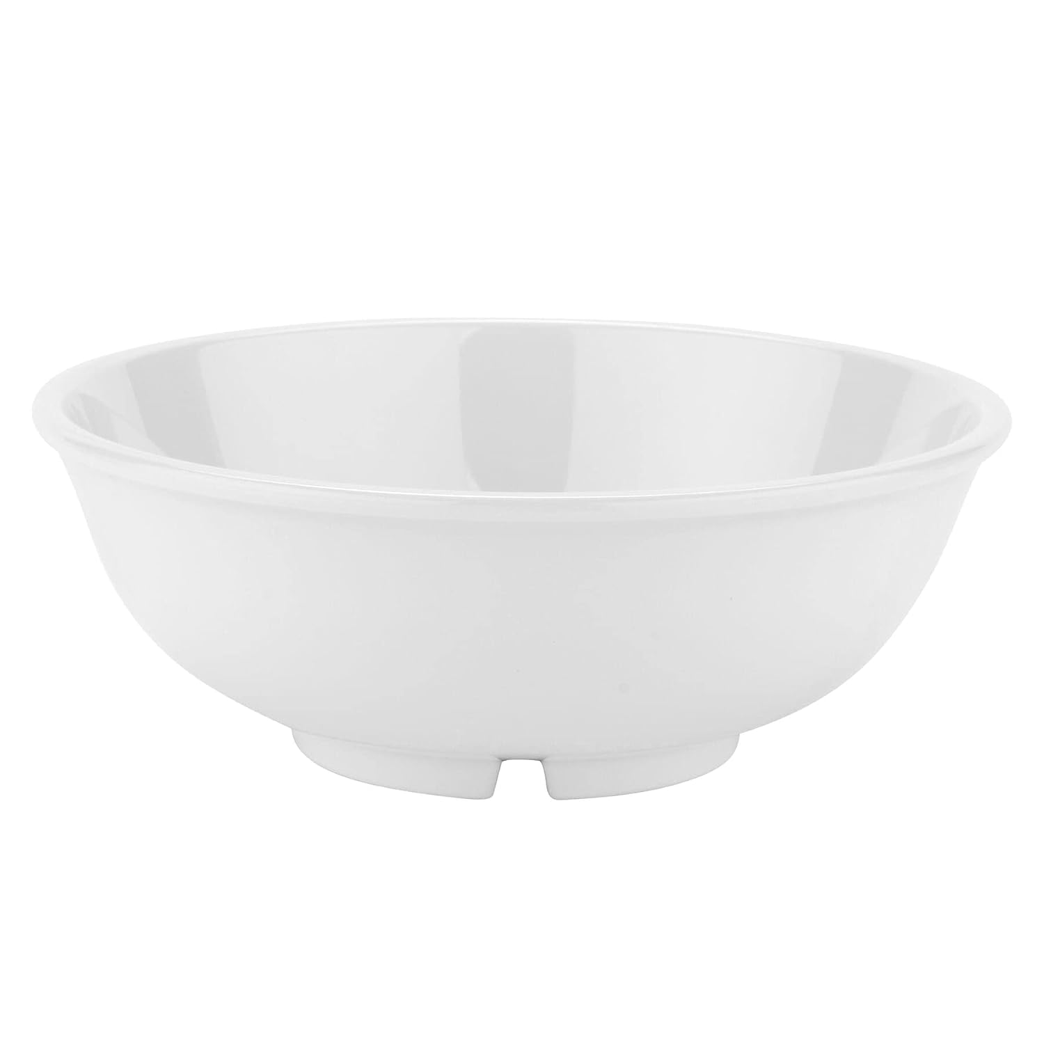G.E.T. B-24-DW, Diamond White Collection, White 24 oz. Melamine Bowls (Pack of 12)