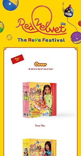 RED VELVET THE REVE FESTIVAL Album DAY1 [WENDY] Ver CD+48p Photo Book+1p Photo Card +1ea Magic Kit(1ea Clue Ticket+1ea Reve Balloon+1ea Magic Glasses)+1p Gift+TRACKING CODE – vue 4