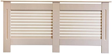 Jack Stonehouse Radiator Cover Horizontal Slat, White Small