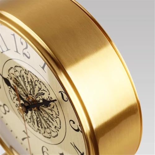 Reloj de mesa retro electrónico de metal silencioso para decoración 4