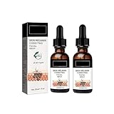 Melanin Correcting Facial Serum, Dark Spot Correcting Glow Serum, Mild and Not Stimulating for Any Part (2pcs)