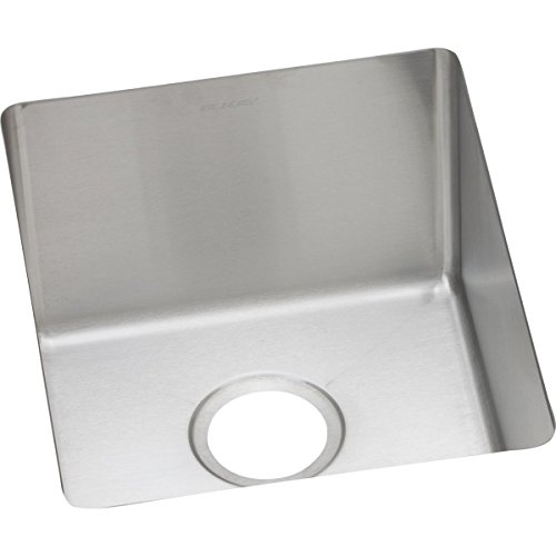 Elkay Efru131610T Crosstown Single Bowl Undermount Stainless Steel Kitchen Sink, Polished Satin,16 X 19 X 10 #TOP1
