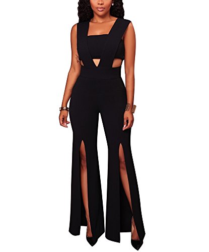 romper pants with slits